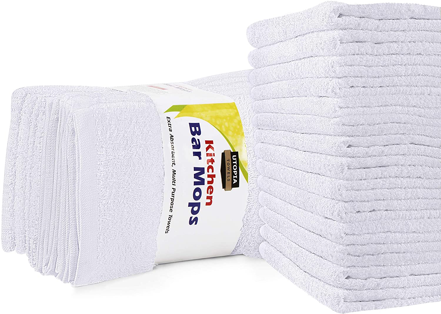 216-Pack Bar Mop Towels - Multipurpose Kitchen & Cleaning Towels - Image 5