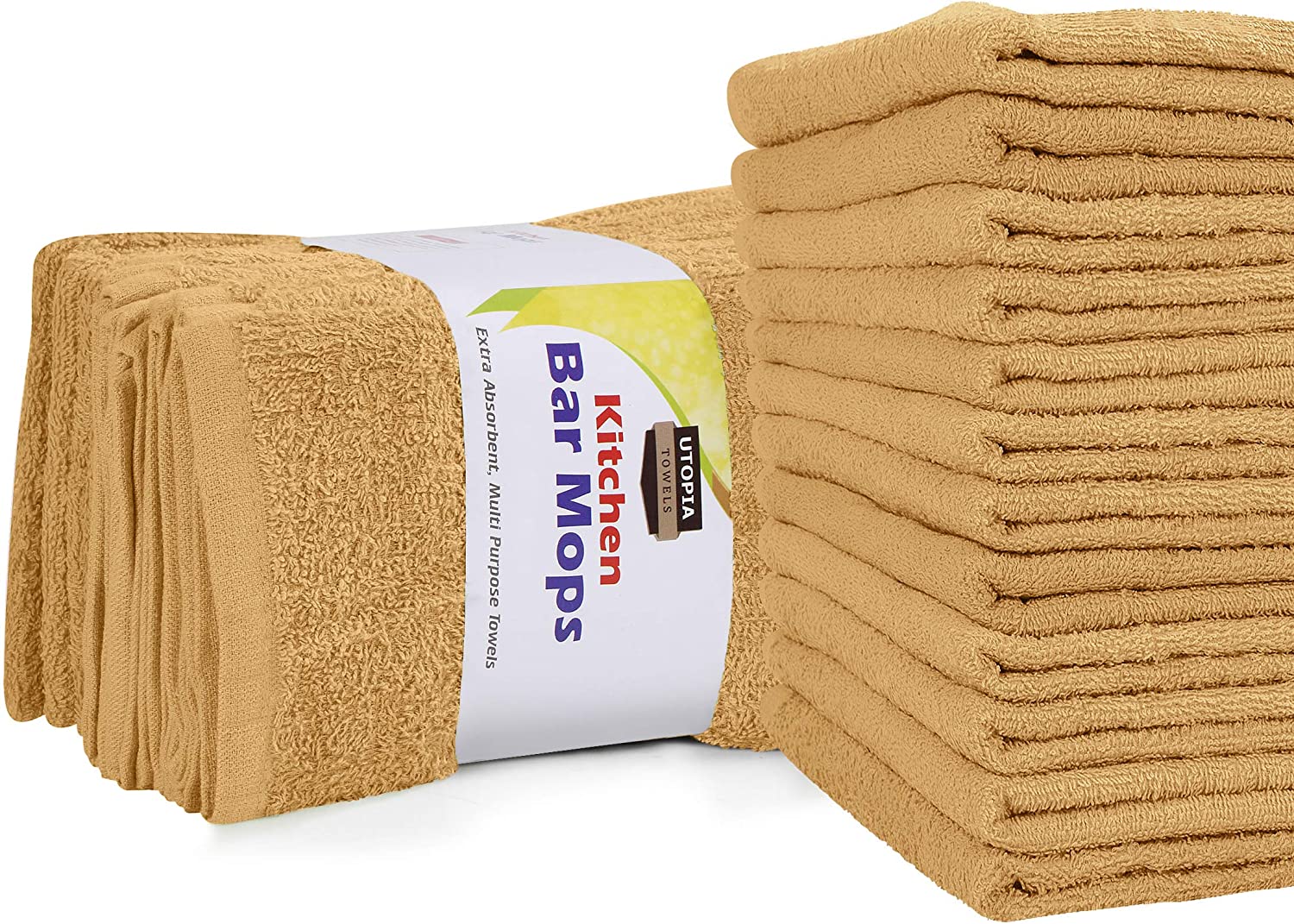 216-Pack Bar Mop Towels - Multipurpose Kitchen & Cleaning Towels - Image 6