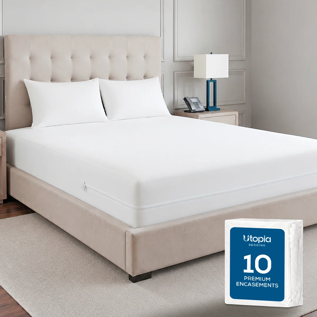 10-Pack Premium Waterproof Mattress Encasements 6 Inch Deep - Image 5