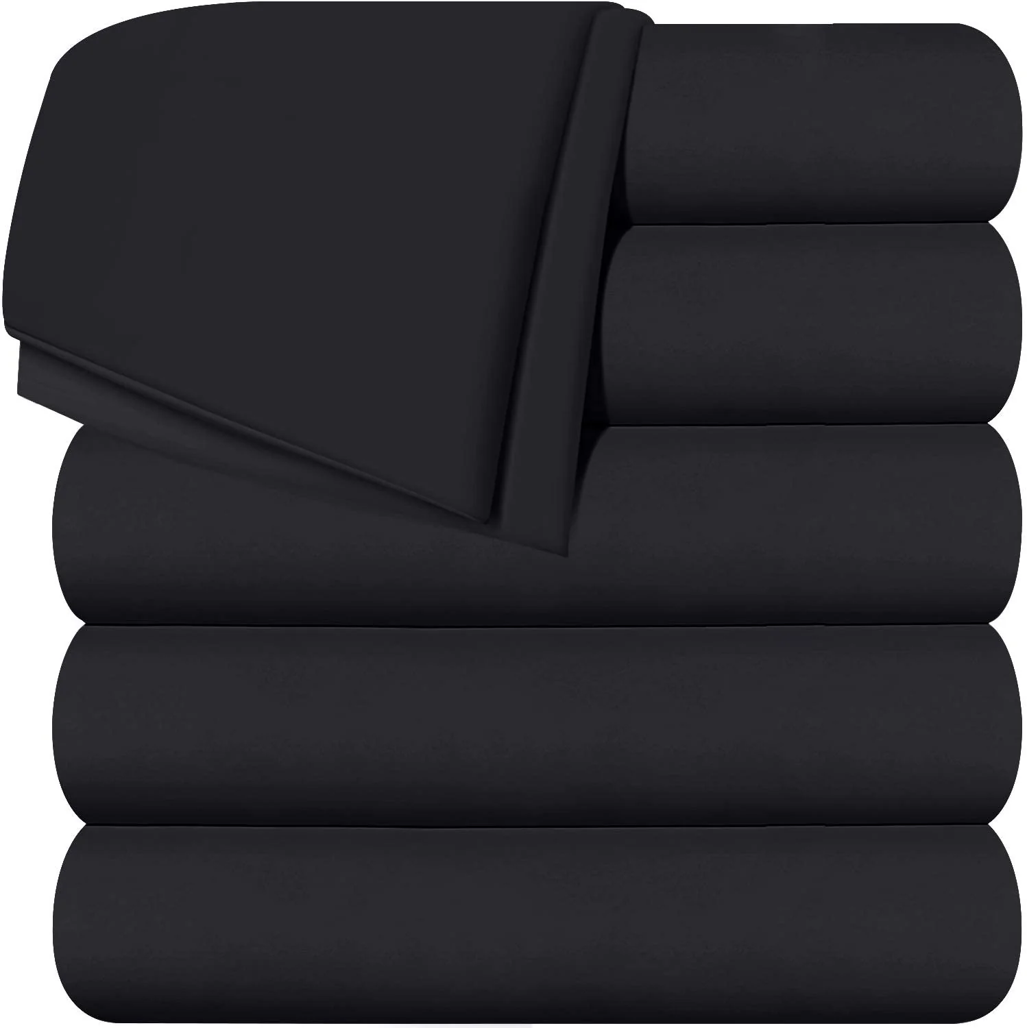 24-Pack Brushed Microfiber Flat Sheets - Image 6