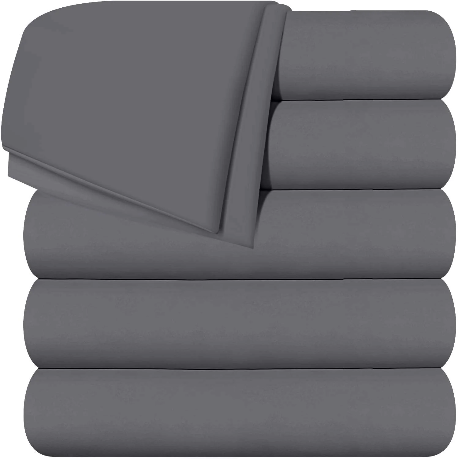 24-Pack Brushed Microfiber Flat Sheets - Image 7