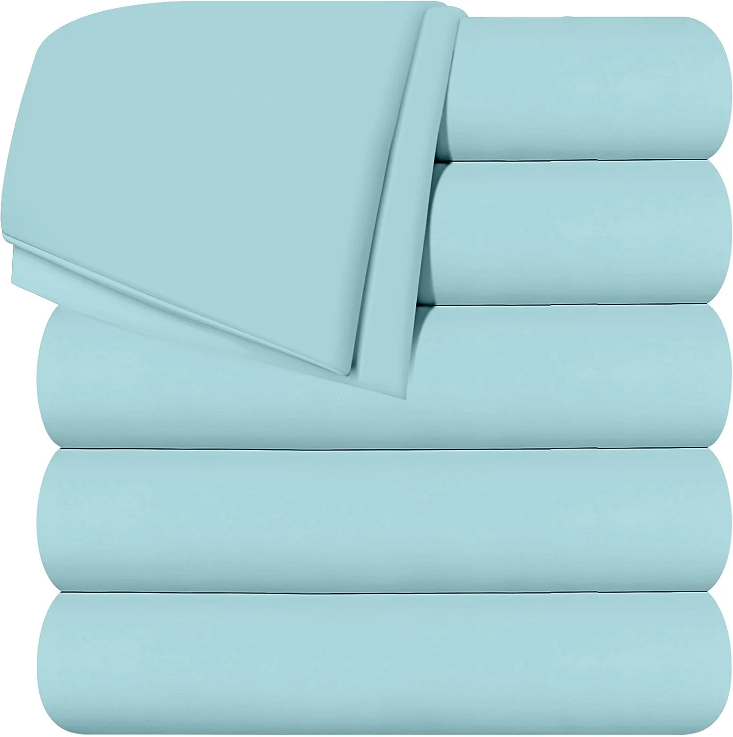 24-Pack Brushed Microfiber Flat Sheets - Image 9