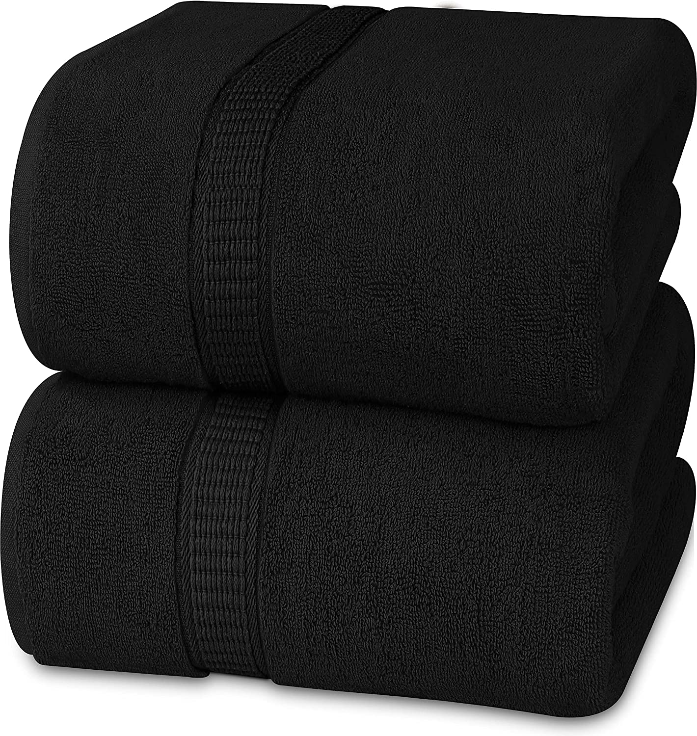 8-Pack 100% Ring Spun Cotton Jumbo Bath Sheets 35x70 Inches 600 GSM - Image 6