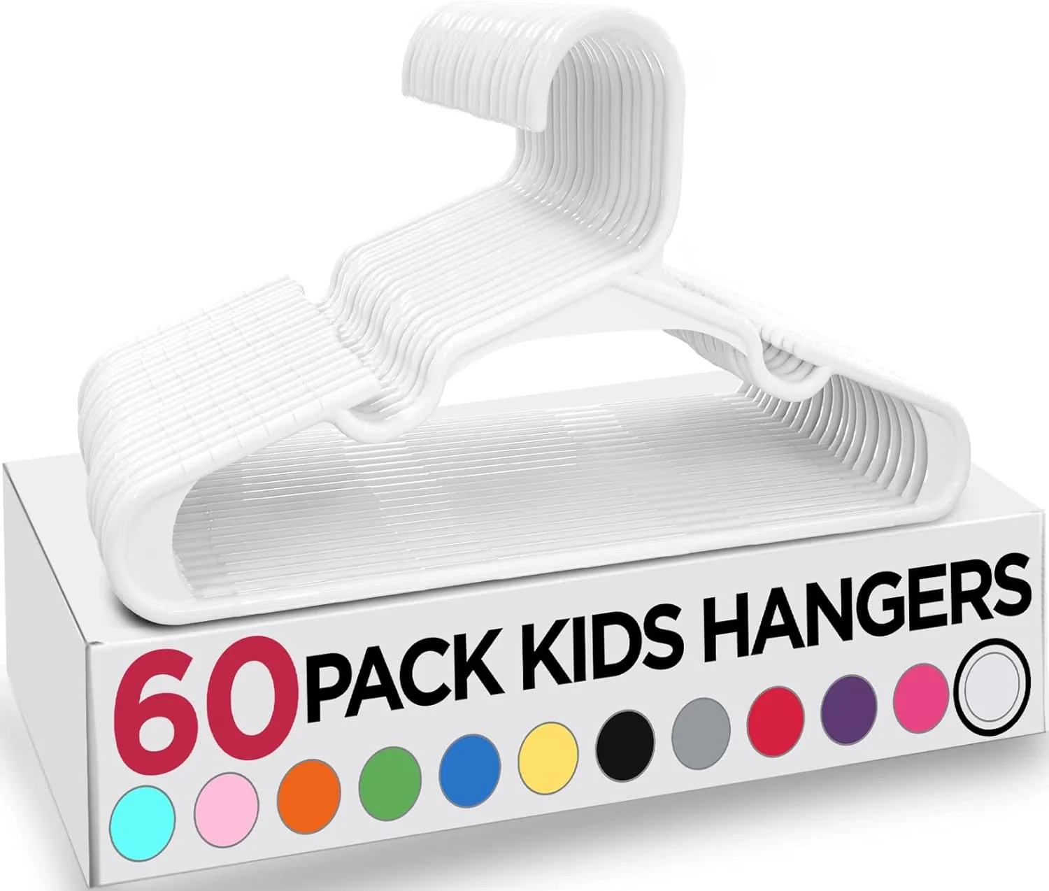 360-Pack Plastic Baby Hangers - Image 8