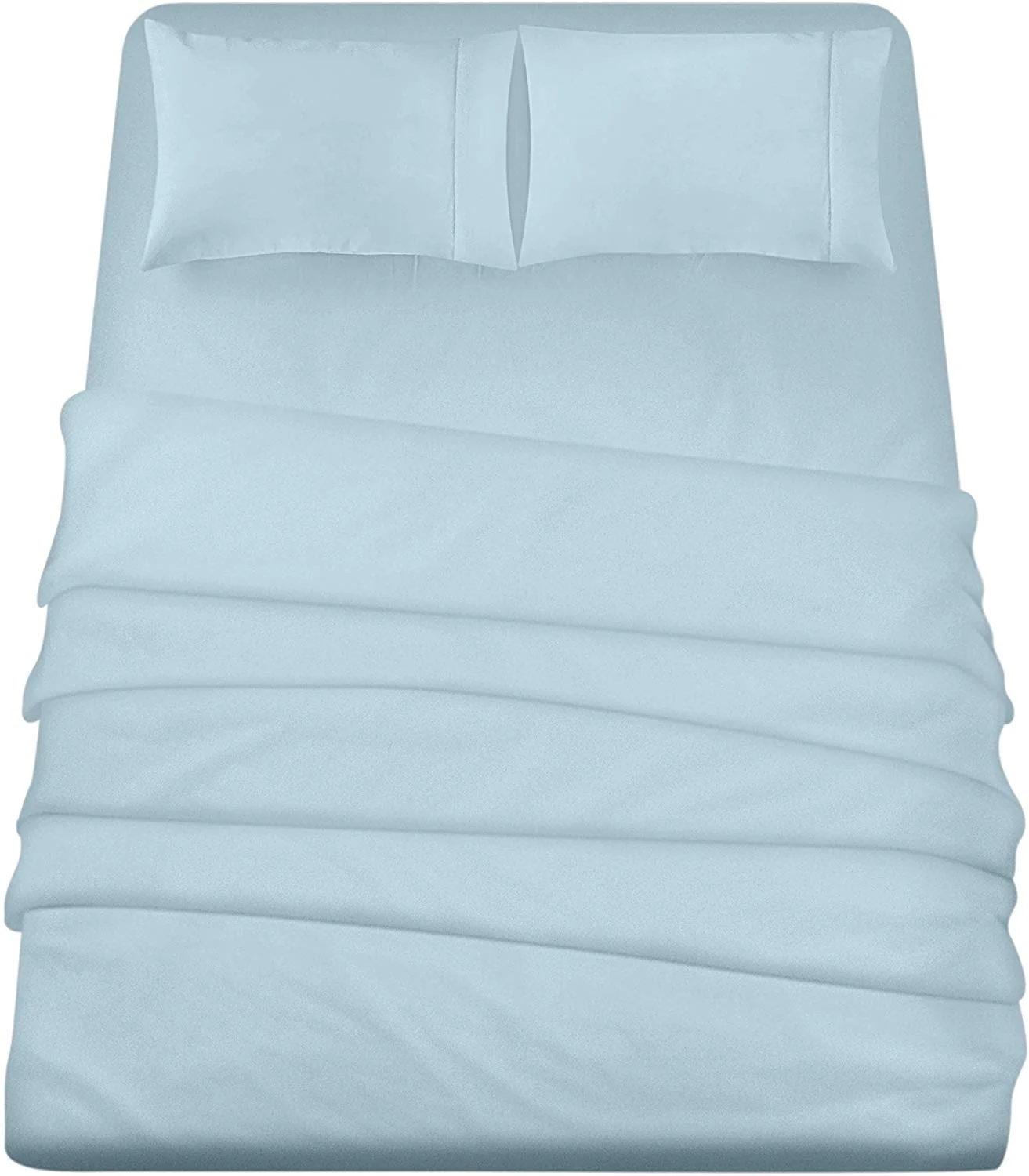 10-Pack Brushed Microfiber Bed Sheet Sets - 3-Piece (Flat Sheet + Fitted Sheet + Pillowcase) - Image 5