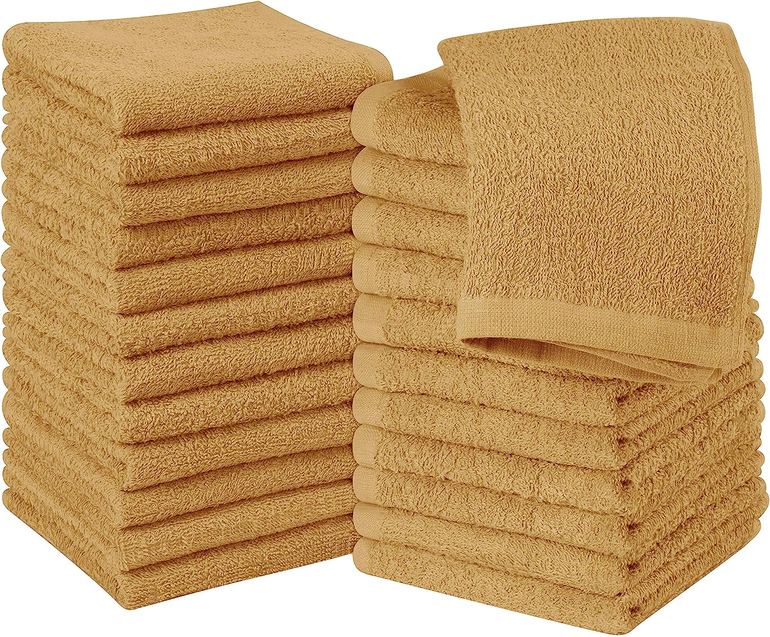 360-Pack Premium Cotton Flannel Washcloths - Image 7