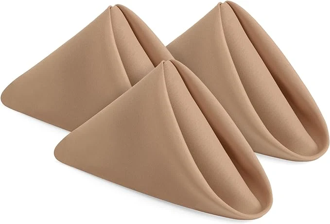 288-Pack 100% Polyester Dinner Reusable Napkins - Image 8